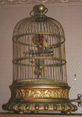 Singing Bird in Cage