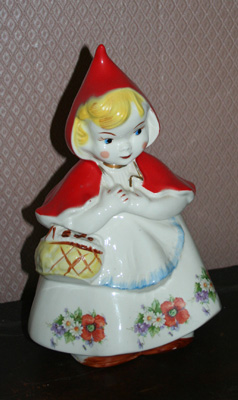 Little Red Riding Hood Cookie Jar