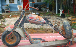 Cushman Motorcycle Frame